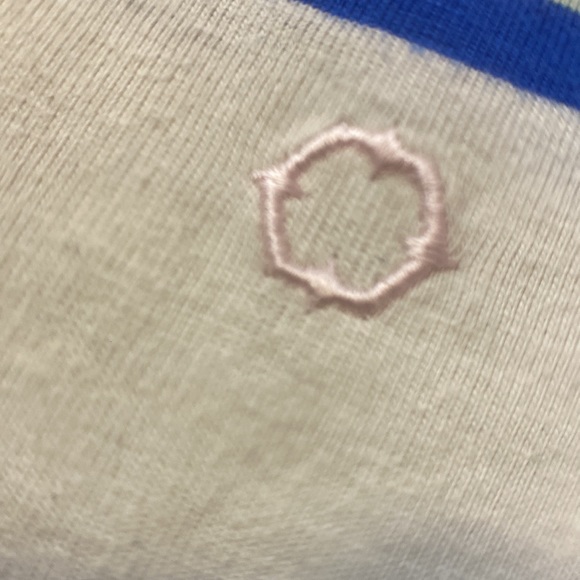 Medium, Empyre, casual men’s pink, white and blue shirt. - Picture 3 of 4